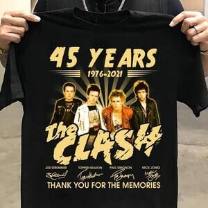 45 Years The Clash Signature Shirt